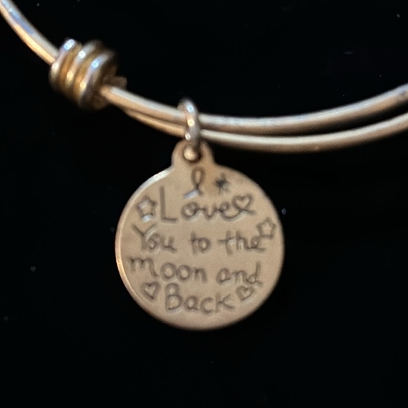NWOT-Love You To The Moon And Back Bracelet - Picture 6 of 9